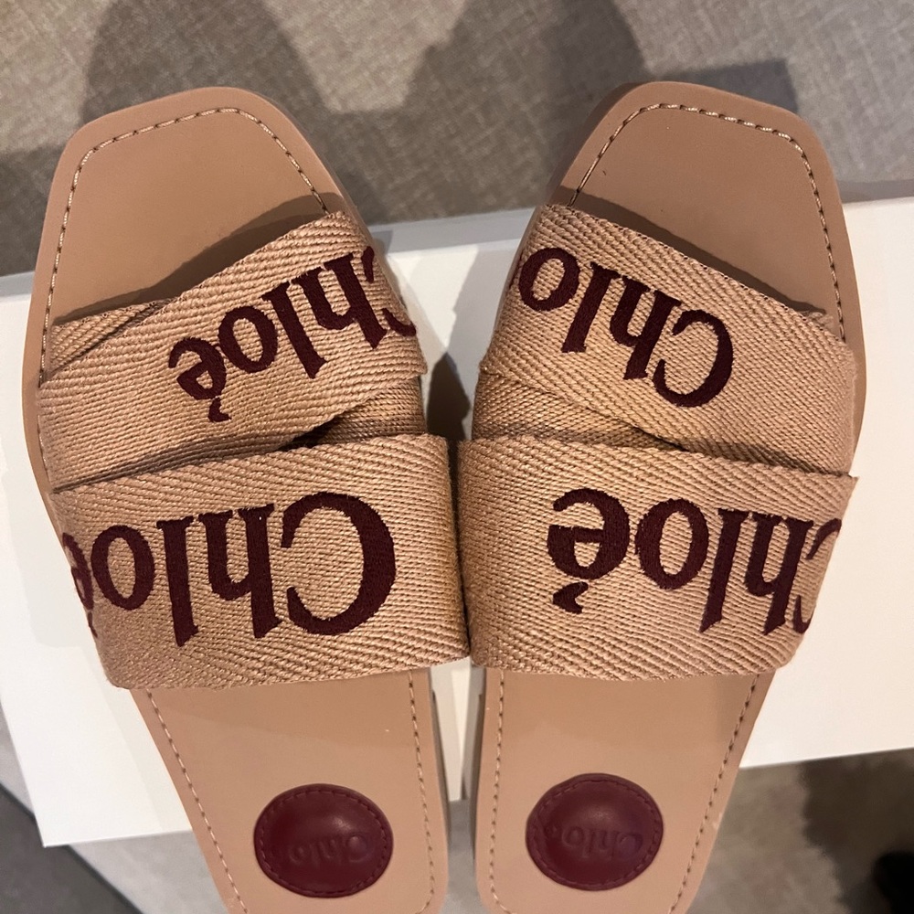 Chloe Woody Sandals